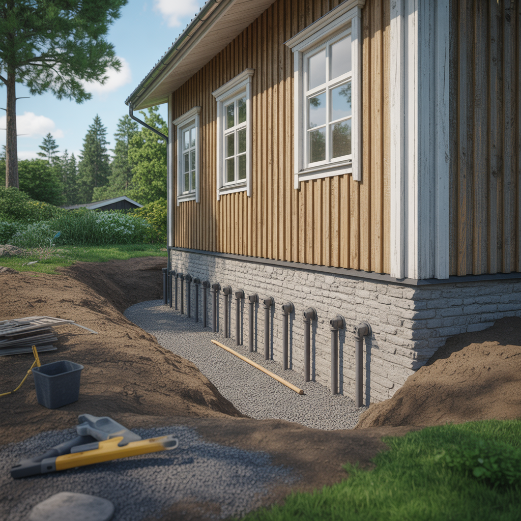 1.Vad kostar det att dranera ett aldre hus