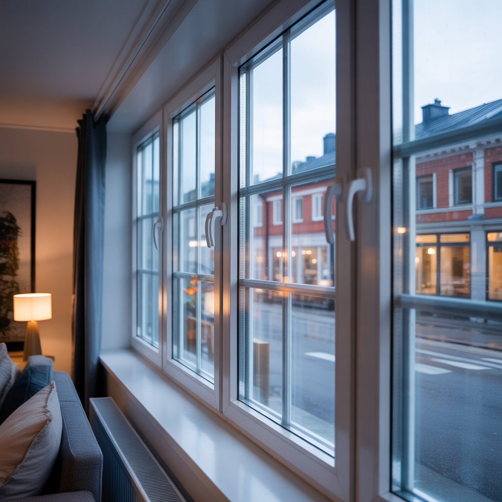 5.Vilka fonstertyper fungerar bast i hus med hoga ljudkrav